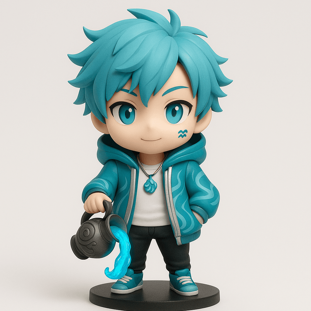 Chibi Bảo Bình Nam